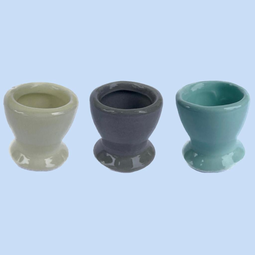 Wachteleierbecher Bundle 3 Farben